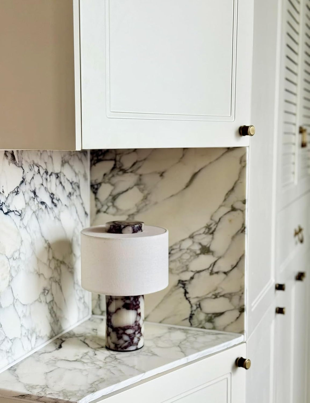 Rechargeable Marble Touch Dimmable Cordless Table Lamp