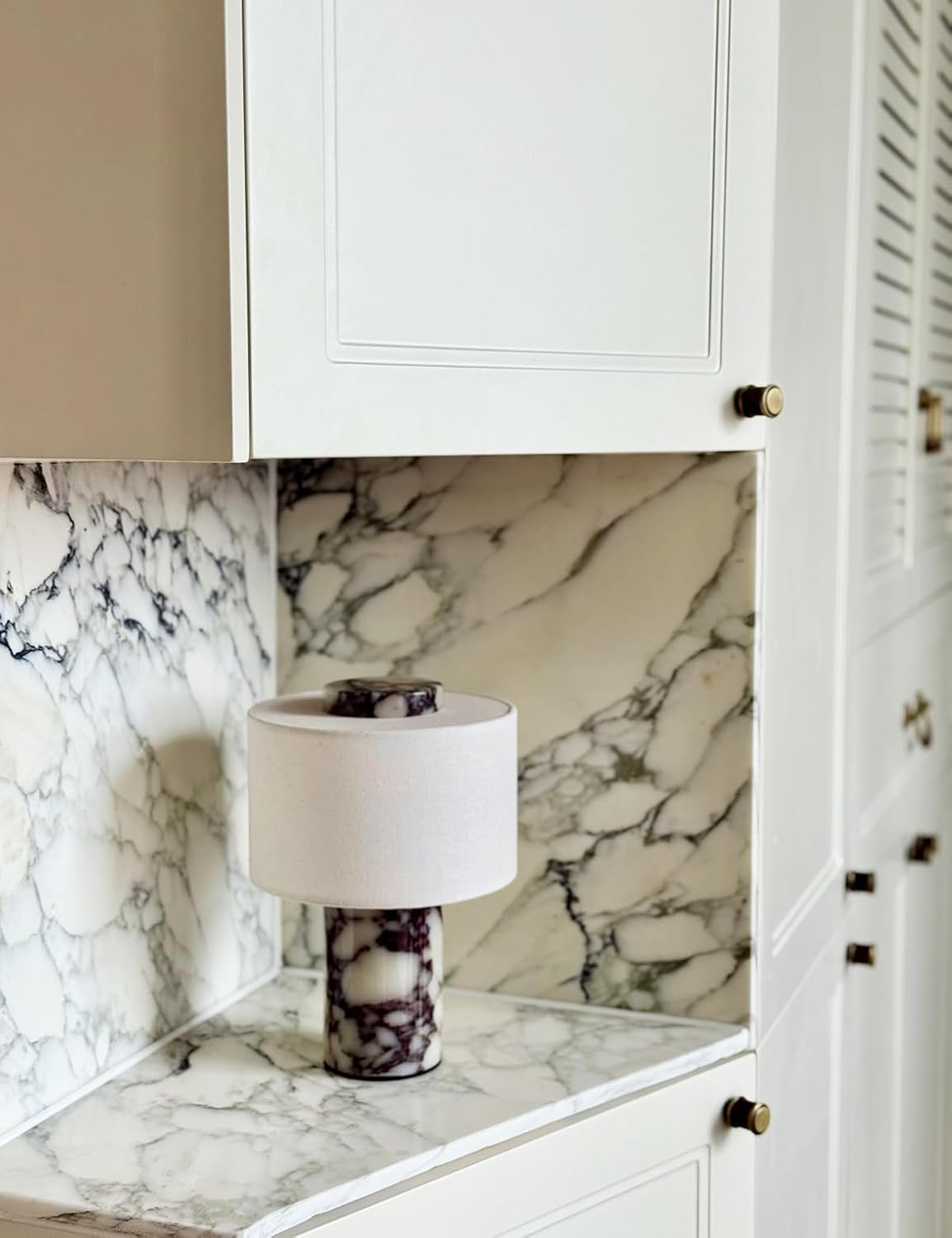 Rechargeable Marble Touch Dimmable Cordless Table Lamp