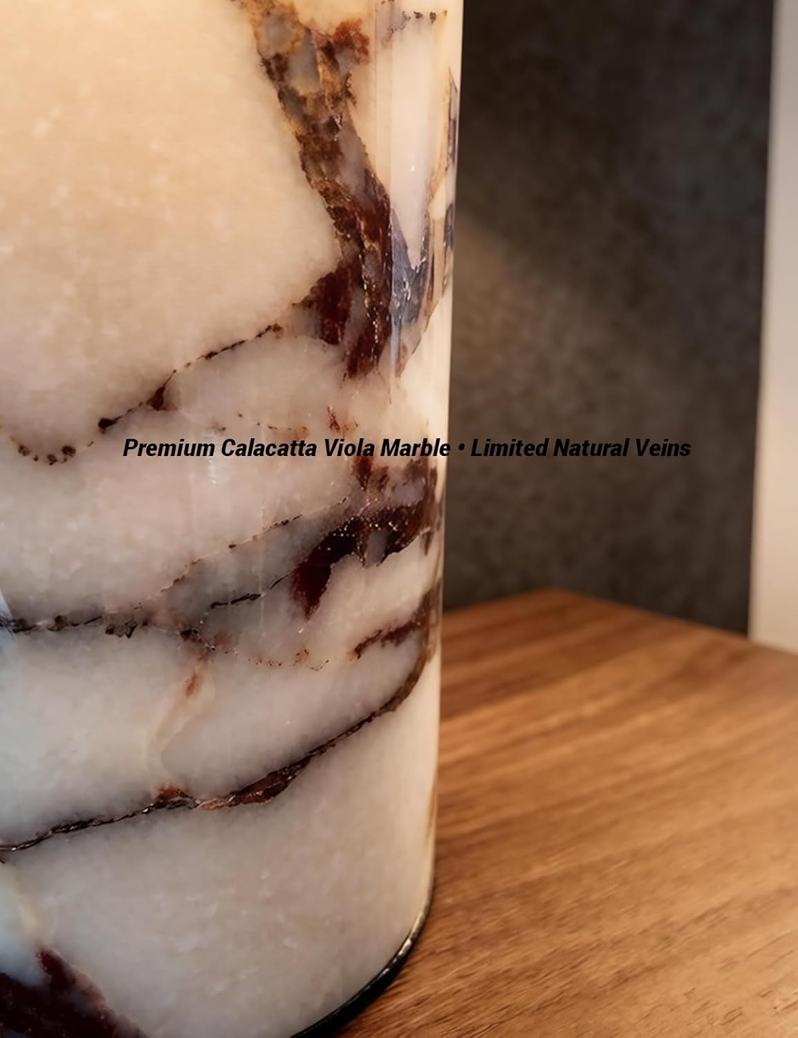 Rechargeable Marble Touch Dimmable Cordless Table Lamp