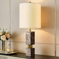 Maxax Luxury Gold Sphere Decor Marble Table Lamp