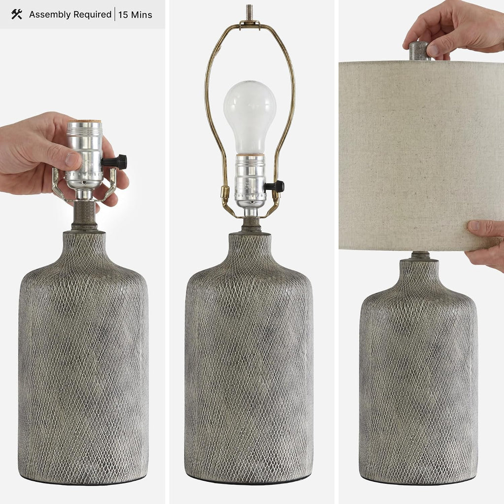Ashley Linus Stone Ceramic Lamp